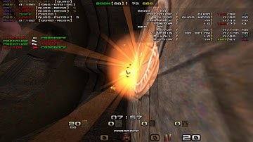 QW AllStars 2016: CMT3, Carapace POV (with team audio) - QuakeWorld