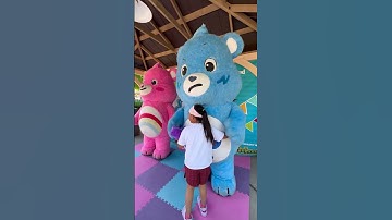 Thumbnail of When Gilhana meets the Giant Care Bears | Grumpy Bear and Cheer Bear! #shorts  #carebears #4k #kids