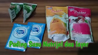 cara membuat puding susu nutrijell