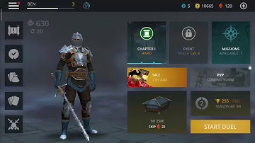 Shadow fight 3/The Execution/Chapter-1