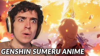 ITS BEAUTIFUL Sumeru Promotional Video LIVE REACTION｜Genshin Impact