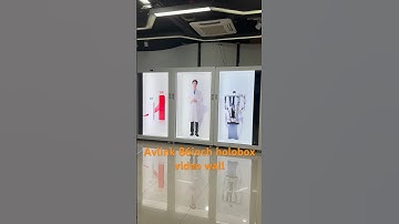 Avlink AI 86inch holobox video wall narrow bezel display digital signage LCD screen best factory
