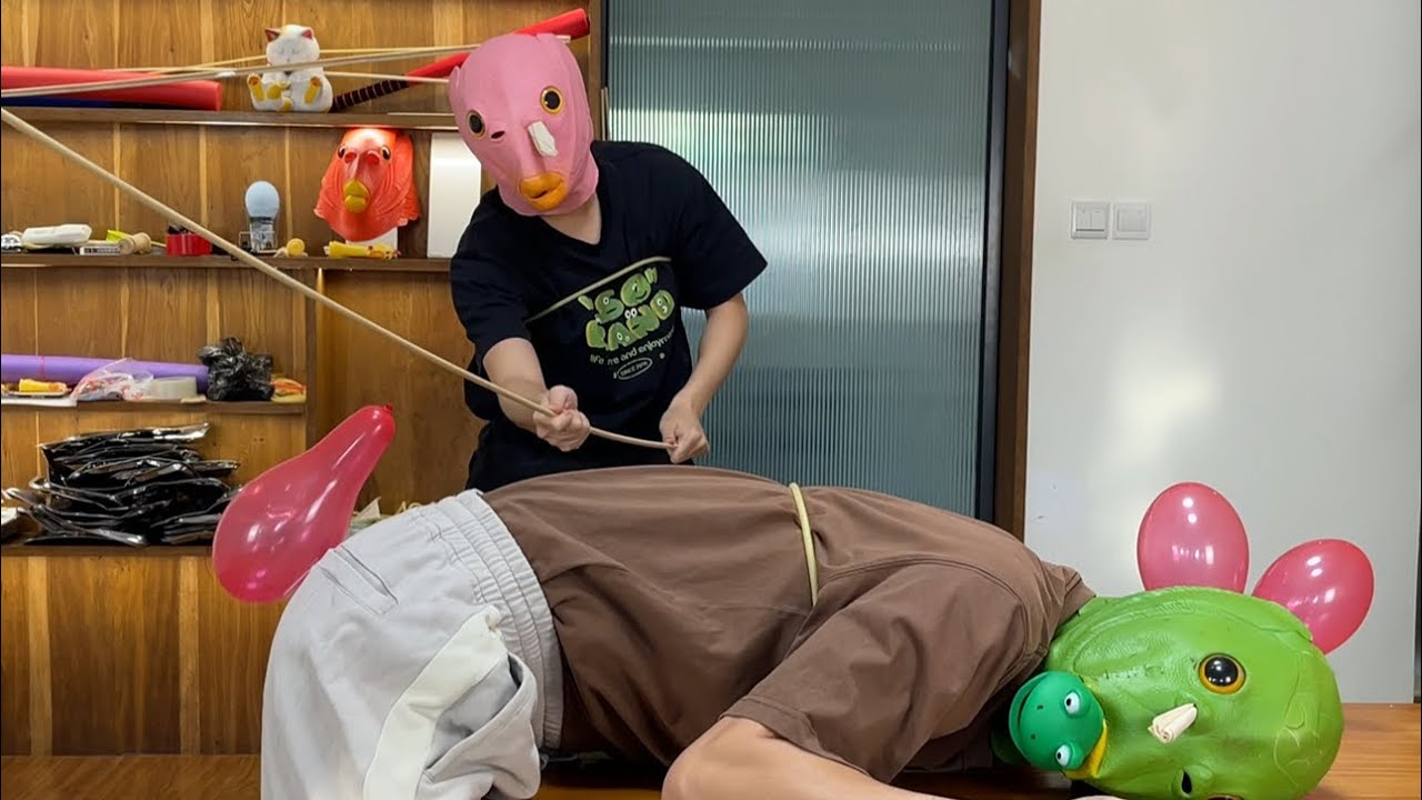 快叫你朋友来看打气球挑战