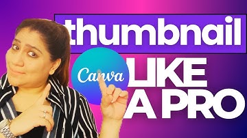 HOW to make YOUTUBE THUMBNAILS in CANVA (Step by step Canva Tutorial for Beginners).
