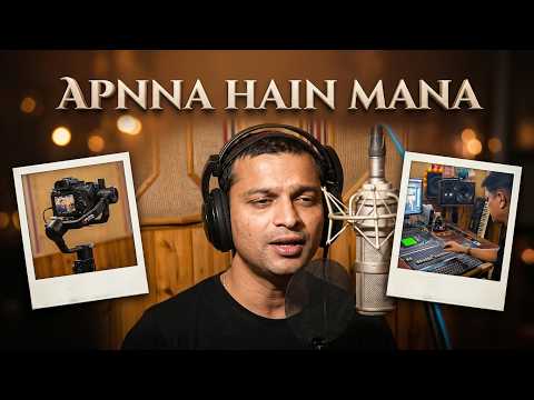 Behind The Scenes - APNNA HAIN MANA | Hindi Song | Shaan | Mahalakshmi | Anupam