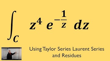 Integration using Laurent Series and Residues