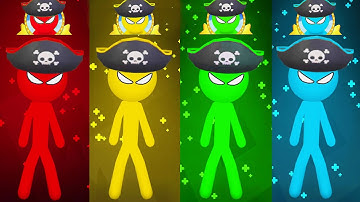 Stickman Random Funny MINIGAMES - Stickman Party 1 2 3 4 Player Android iOS Gameplay 2022