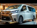 2025 Toyota Hiace! -  More Stylish Interior Minivan Is Here!!!