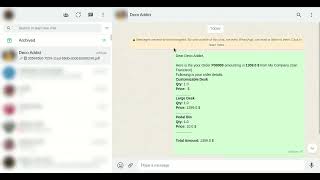 Purchase Order - WhatsApp API Chat Odoo screenshot 4