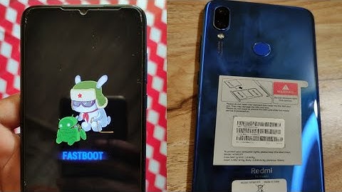 redmi note 7s fastboot problem||redmi note 7 fastboot stuck