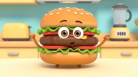 3D Animation Cutie Burger | Created in Maya Software | #burger #maya #youtube #3d #hrithikdiwadkar 