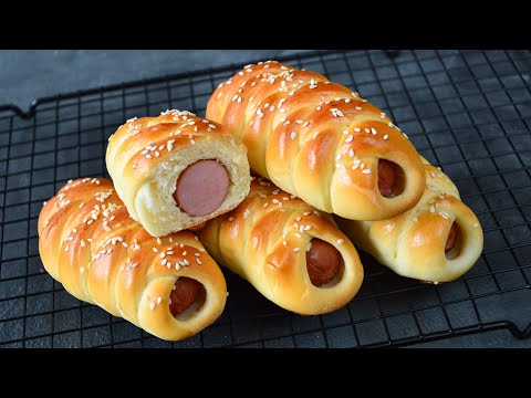 Сосиски в ТЕСТЕ ☆ МягОнькие и ОЧЕНЬ ВКУСНЫЕ!!!!