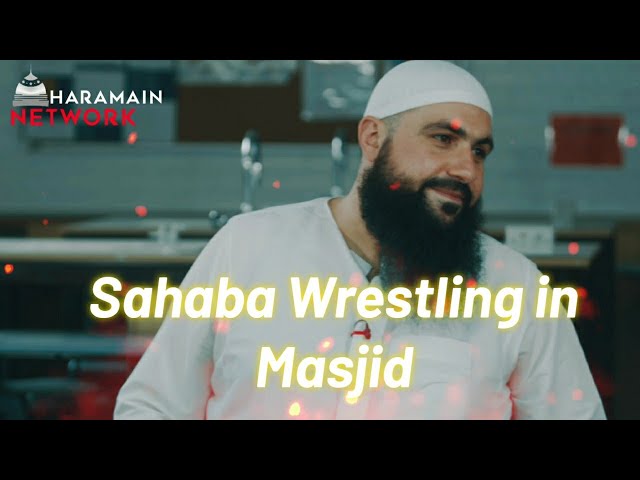 Sahaba Wrestling in Masjid | Emotional Lecture By Mohammed Hoblos 2021 class=