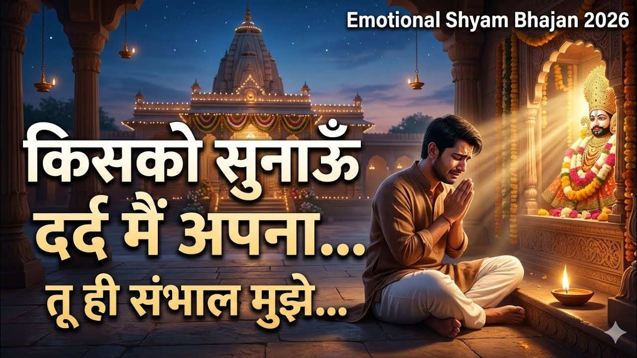 Kisko Sunau Dard Mein Apna | Heart Touching Bhajan | Lyrics: Suryan Jaiswal