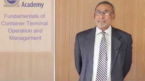 Container Terminal Operation and Management distance learning course