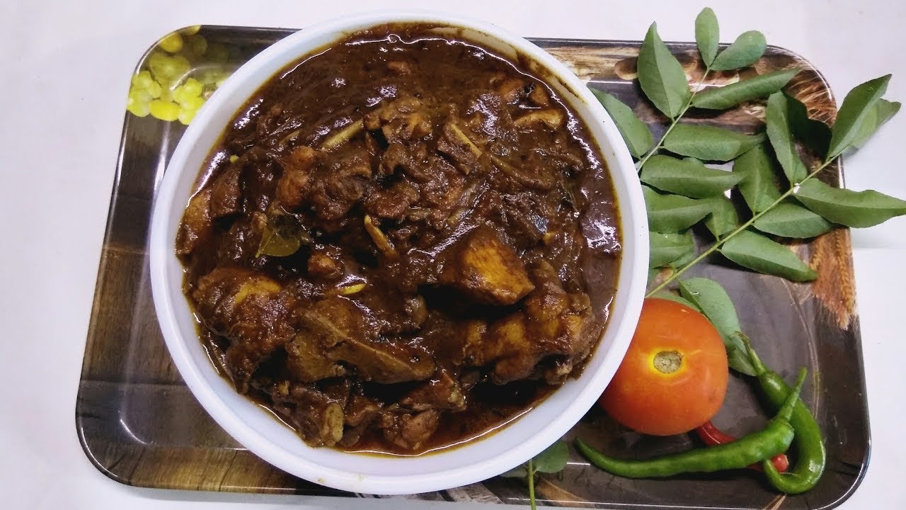 how-to-make-varutharacha-chicken-curry-nadan-chicken-curry-kerala