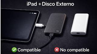Cómo conectar y formatear un disco externo en iPad