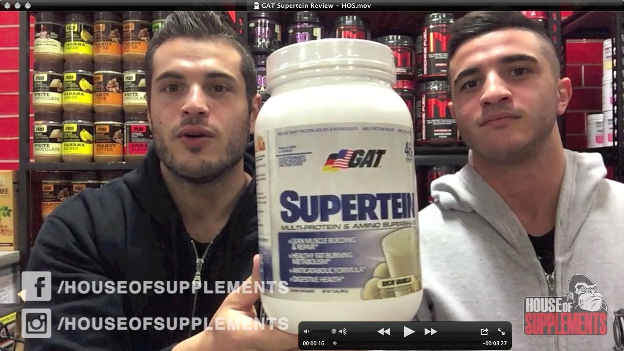 GAT Supertein Review! House of Supplements YouTube