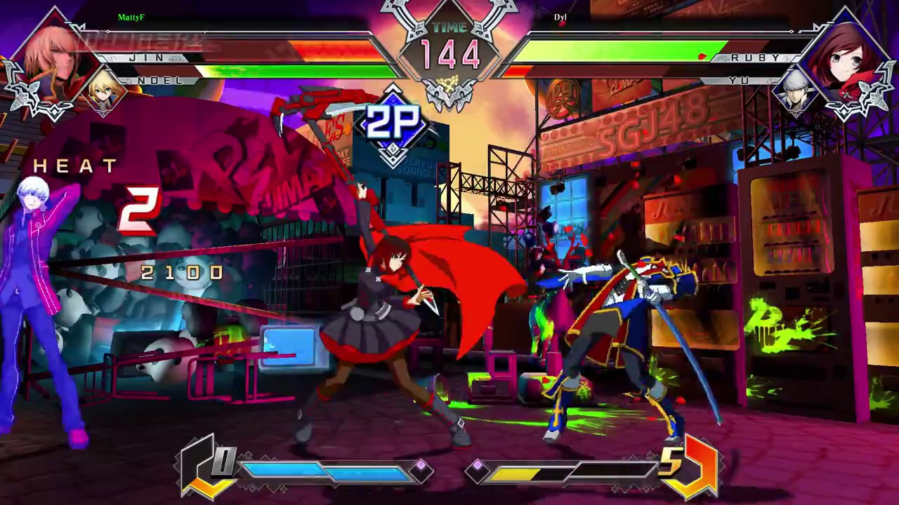 games people play Nintendo Switch | BlazBlue: Cross Tag Battle | Jin & Noel Gameplay (Direct-Feed Switch Footage)
