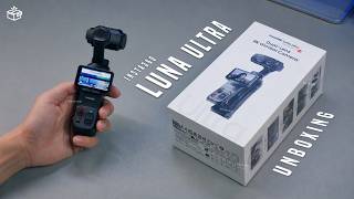 Insta360 Luna Ultra ASMR Unboxing (Exclusive) - Hands on & First Look | DJI Osmo Pocket 4P Rivalry!