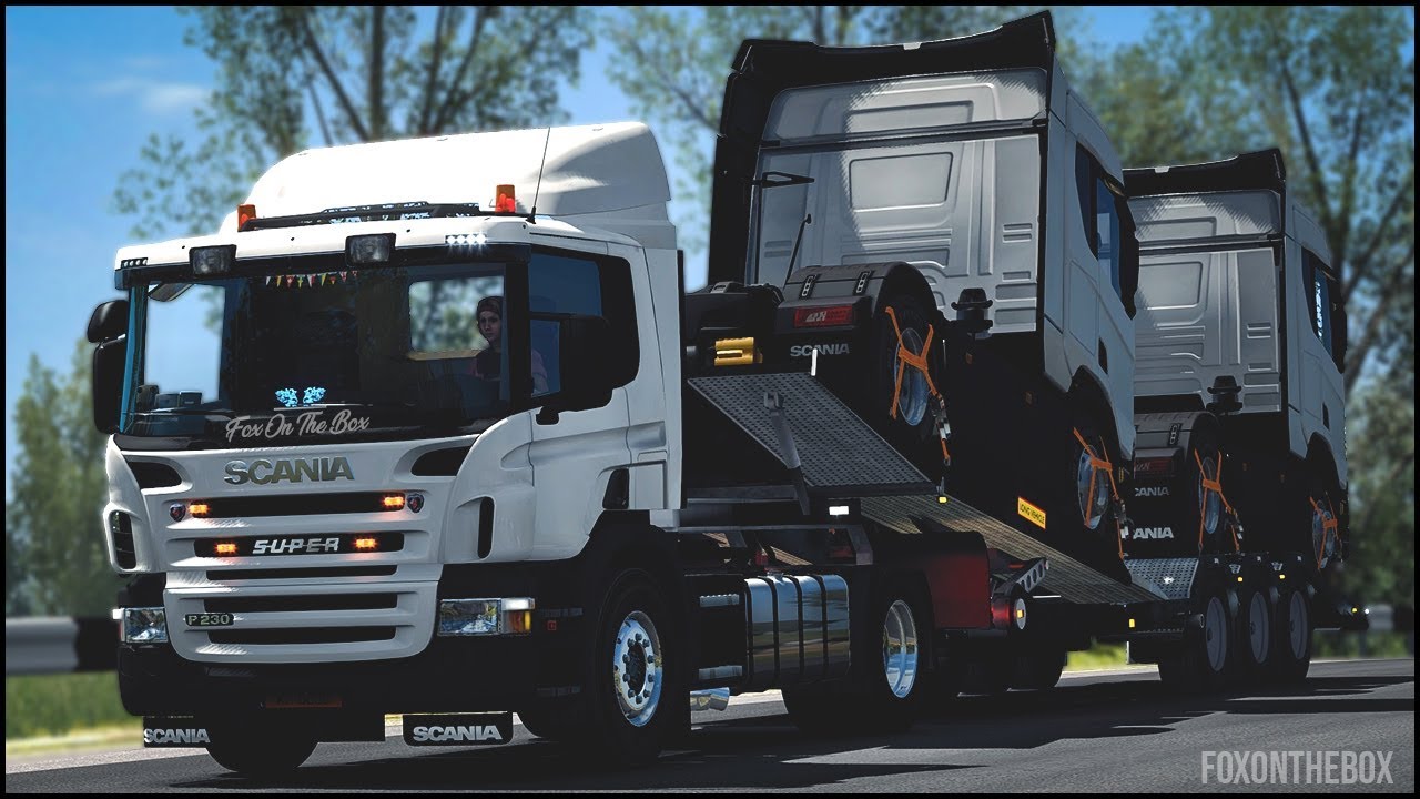 Truck Transport Trailer V2 *Ownable* | Euro Truck Simulator 2