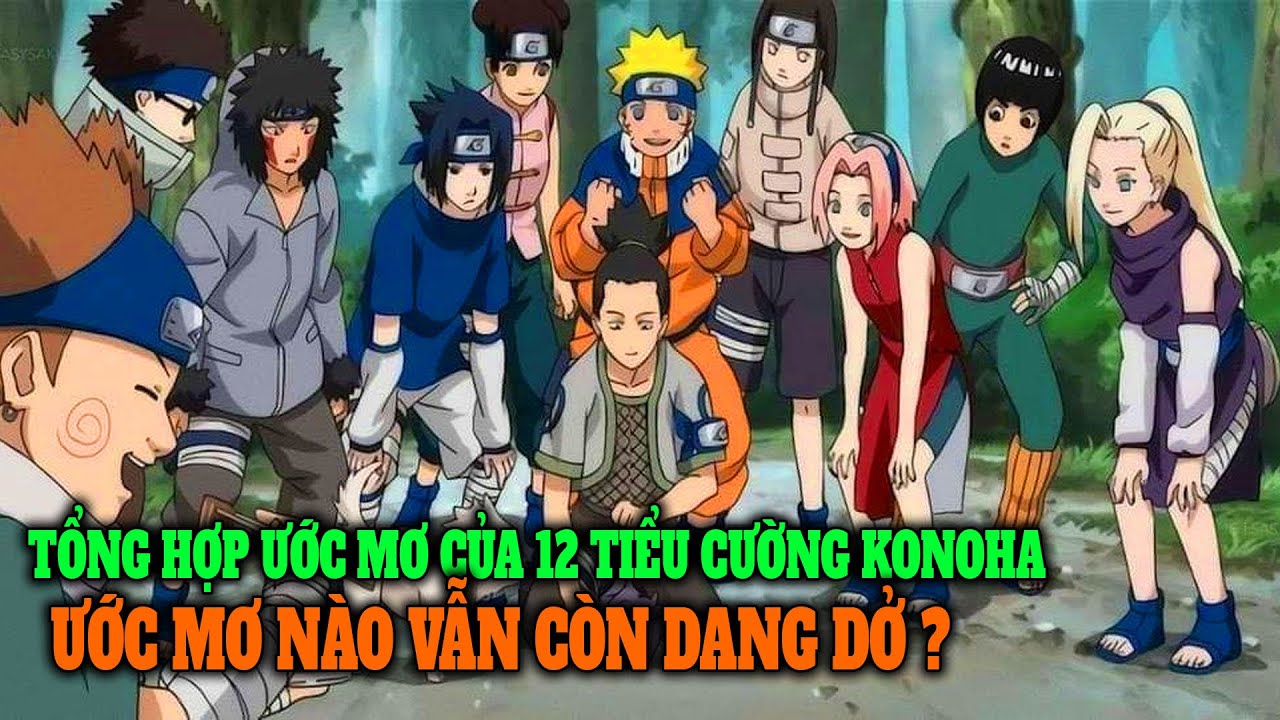 Những Ước Mơ Thuở Nhỏ Của 12 Tiểu Cường Konoha | Ước Mơ Nào Vẫn Còn Đang Dang Dở ?