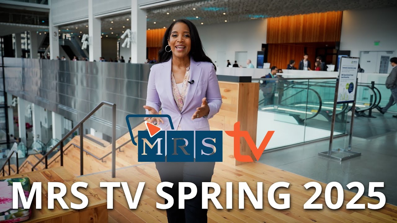 Innovation Takes Center Stage at the 2025 MRS Spring Meeting - YouTube