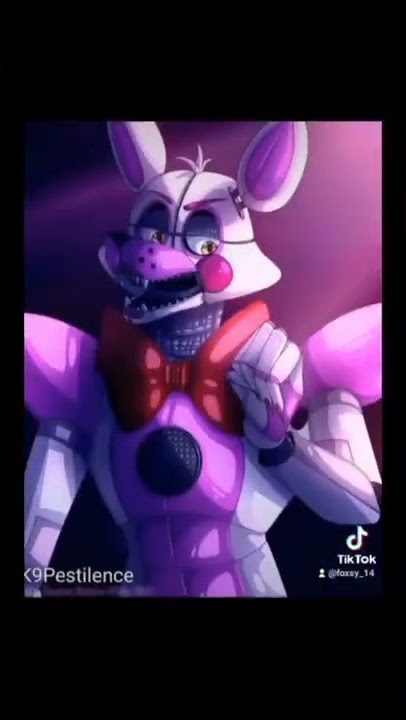 Lolbit fanart 🧡🤍🖤💜 : r/fivenightsatfreddys