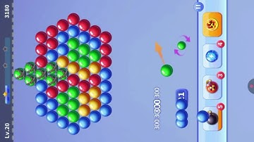 Bubble shooter Android gameplay l bubble shooter l bubble shooter game level 20 l Bubble Shooter