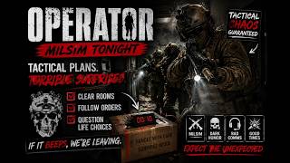 OPERATOR LIVE – If It Beeps, We’re Not Signing For It