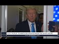 President Trump Gaggles with Press on Air Force One in Qatar, Oct. 25, 2025