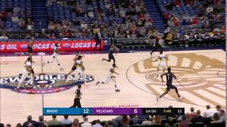 1st Quarter, One Box Video: New Orleans Pelicans vs. Orlando Magic