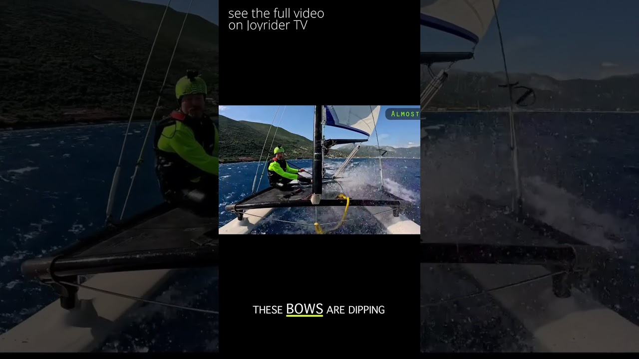 Will This Hobie 14 Gybe End Badly?