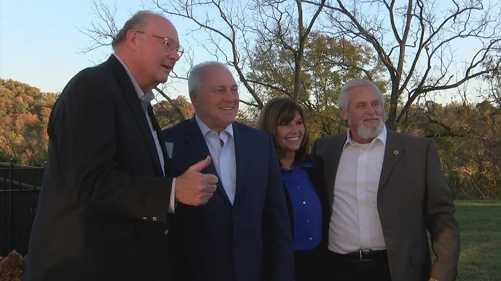 Congressman Steve Scalise campaigns for Diana Hars...