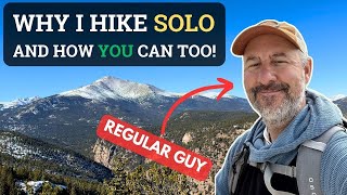 HIKING ALONE: How to hike alone SAFELY and CONFIDENTLY