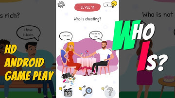 Who is? Brain Teaser & Riddles By Unico Studio HD Android Gameplay