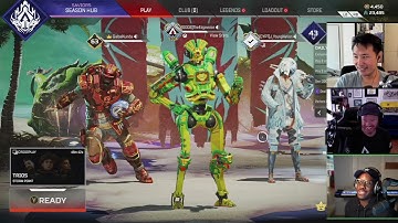 Apex Legends voice actor stream! Voice of Pathfinder plays with the voices of Crypto, Newcastle and