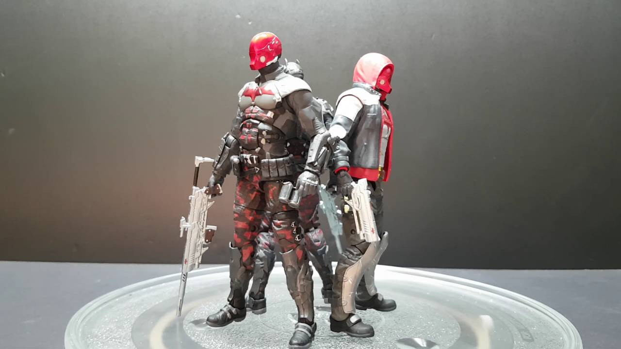 dc collectibles batman arkham knight red hood action figure