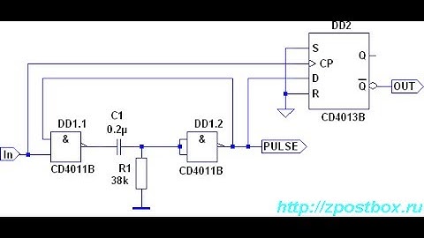 Frequency comparator circuit simulation