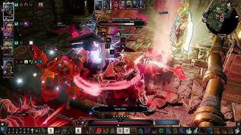 Divinity: Original Sin 2 Definitive Edition - Dwarven Queen Justinia fight