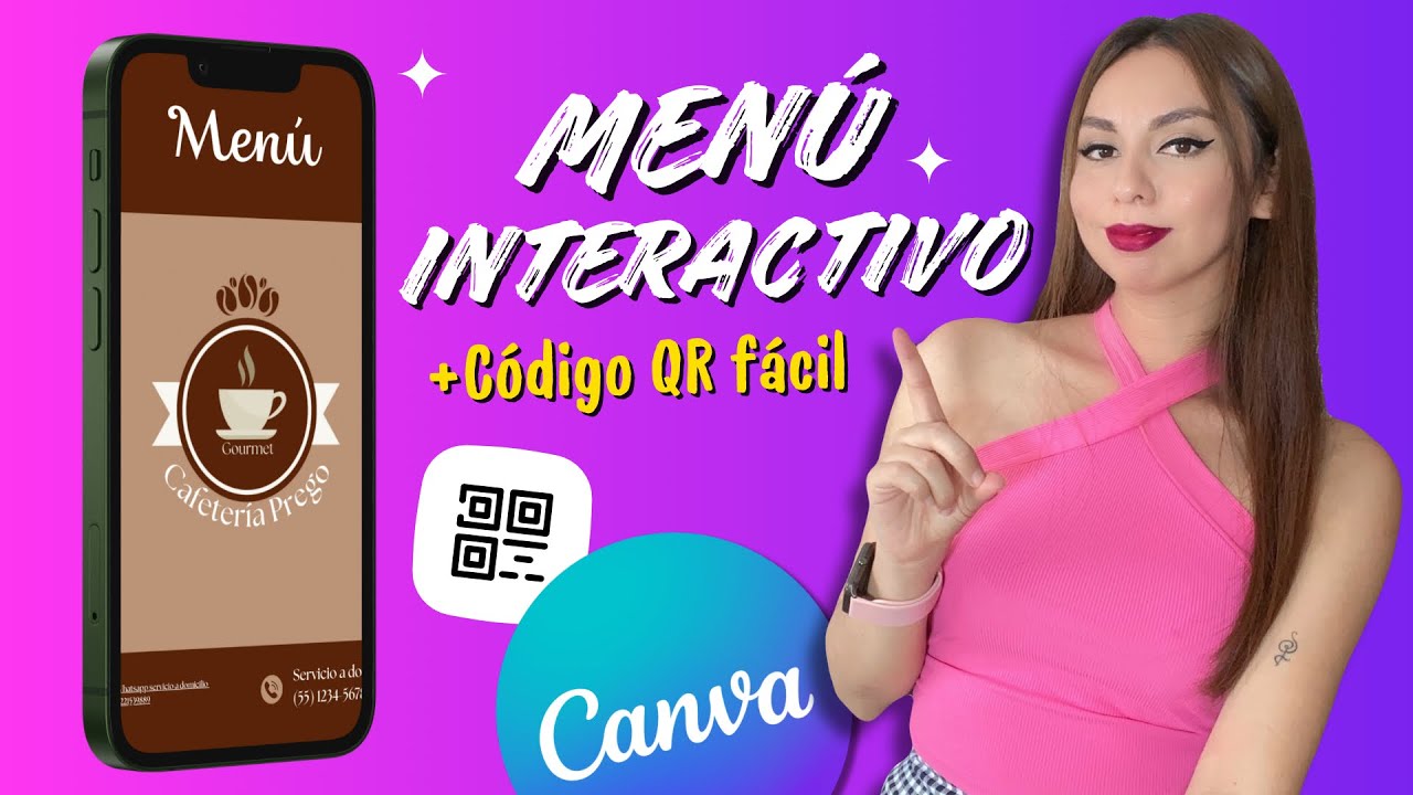 Cómo crear un Menú Digital + Código QR Gratis | El mejor Tutorial 🔥