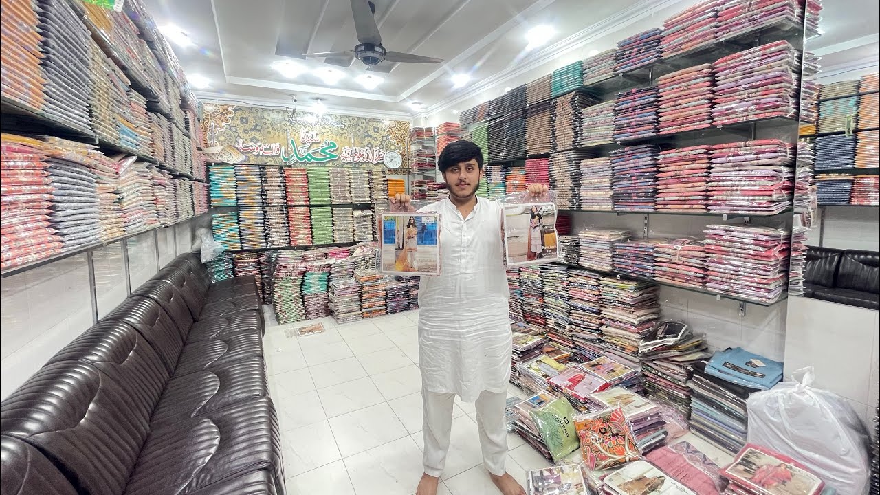 Faisalabad Cloth Market K sb Se Bade Wholesaler l Original Branded