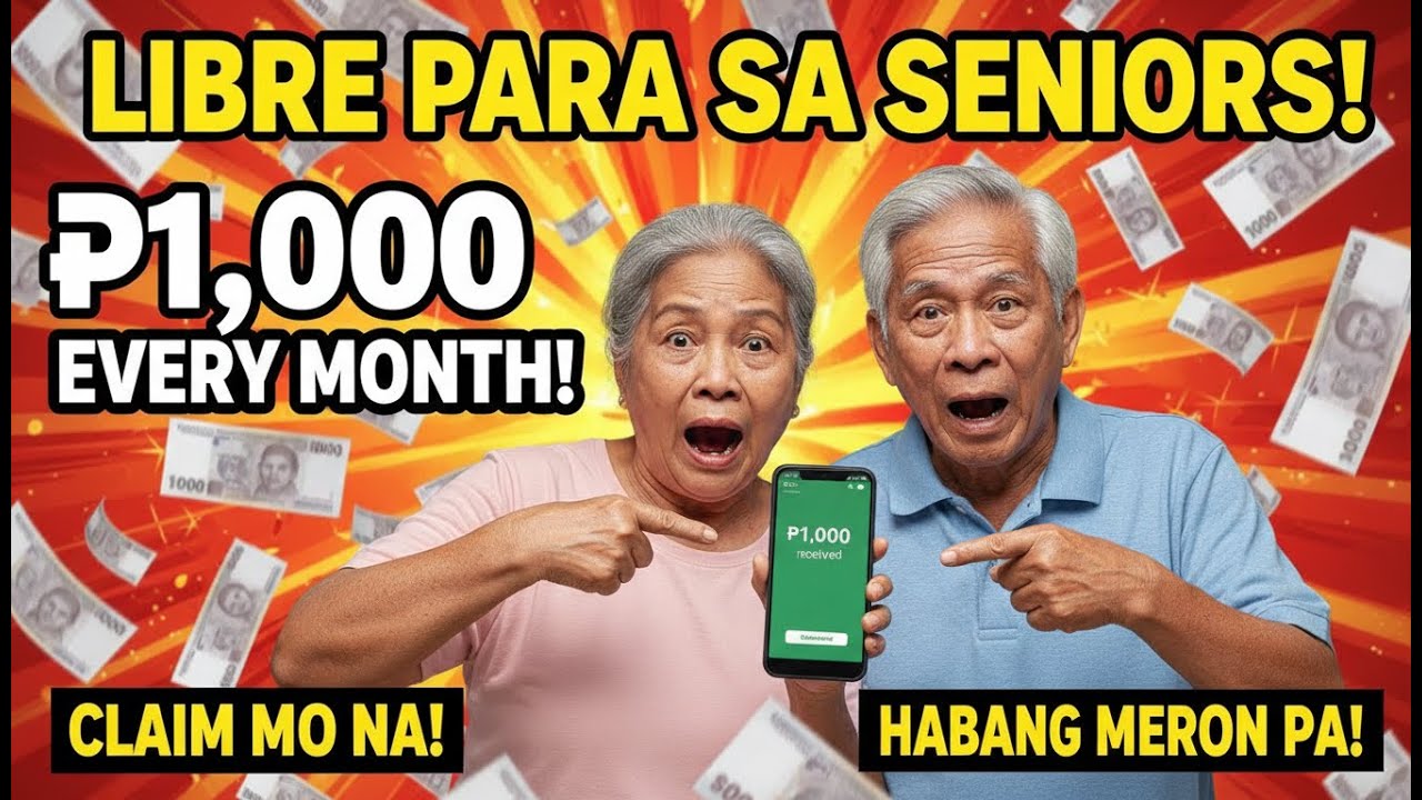 😱 ₱1,000 EXTRA MONTHLY PARA SA SENIORS?! LIBRENG SOCIAL PENSION 2026 — CLAIM NGAYON! 💸