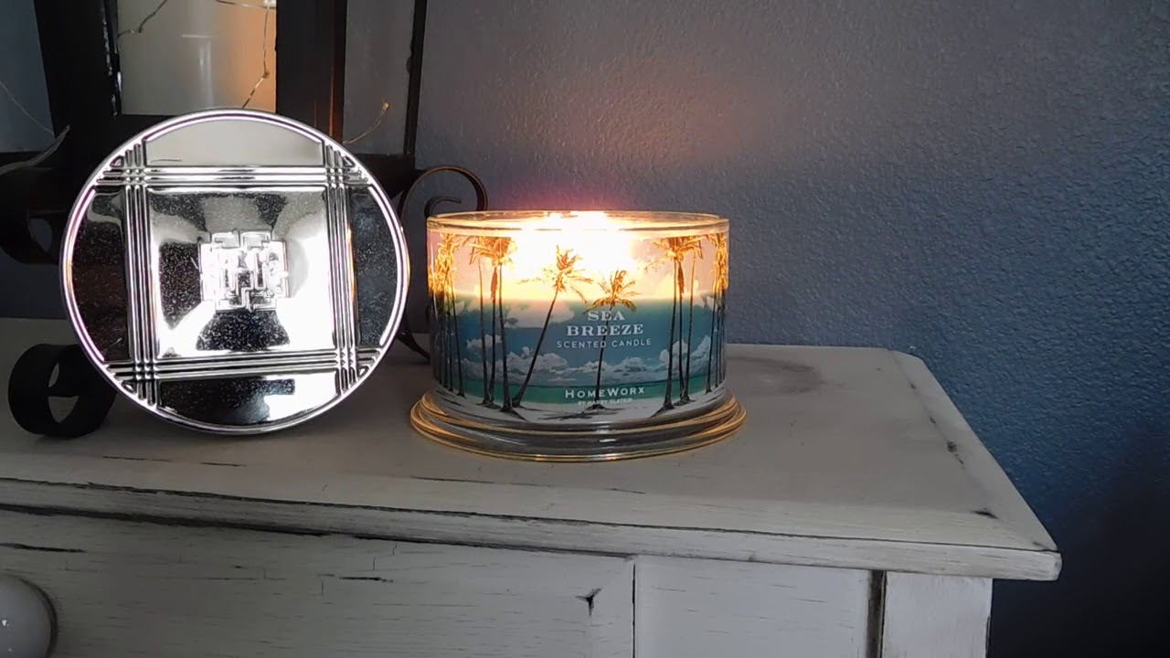Candle Review Homeworx Sea Breeze! YouTube