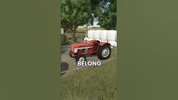 The most iconic tractor for old-school farming! #farmingsimulator25 #fs25