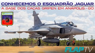 Conhecemos o Esquadrão Jaguar - A base dos caças Gripen.