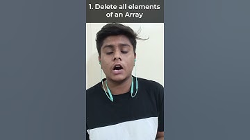 JavaScript Array Tips and Tricks #Shorts
