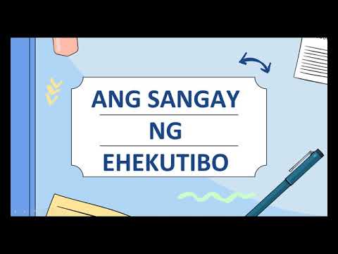 Video: Sino ang namamahala sa sangay ng ehekutibo?