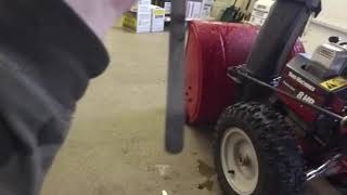 Oil Capacity Yard Tools MTD Tecumseh HMSK-80 snowblower Profile