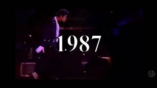 Michael Jackson Moonwalk 4K 1983-2009